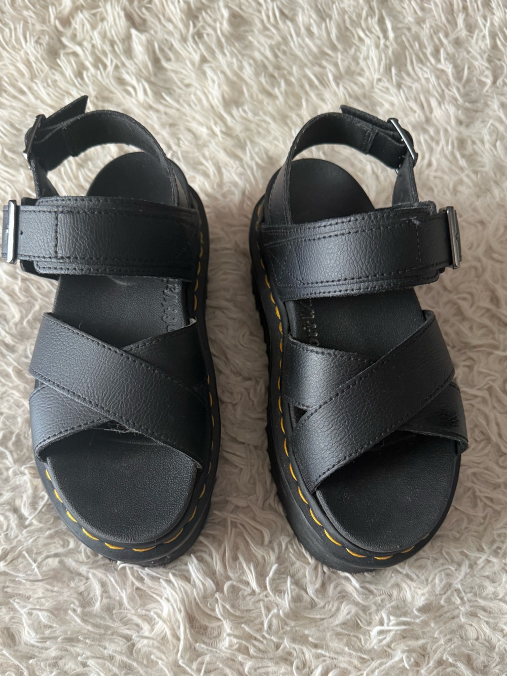 Dr. Martens Voss II quad platform sandals - Picture 3 of 7